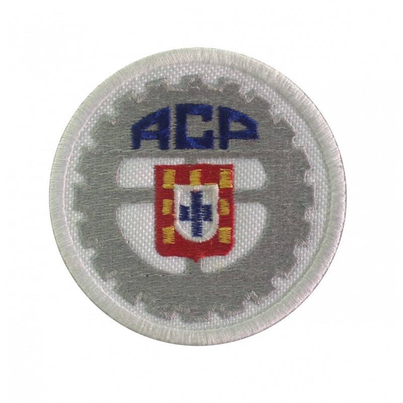 1208 Badge à coudre Patch écusson brodé 75mmX75mm Automovel Clube de