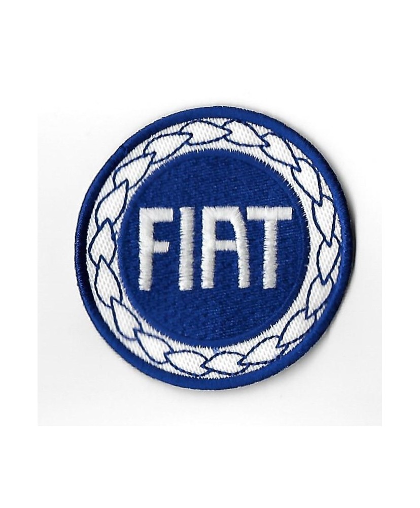 0388 Embroidered Badge - Patch Sew On 70mmX70mm FIAT 1999 LOGO