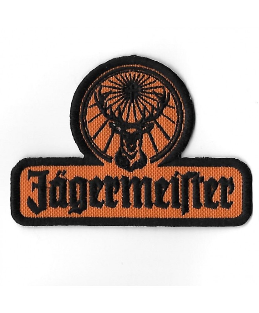 3259 Patch - badge emblema bordado para coser 102mmX73mm JAGERMEISTER