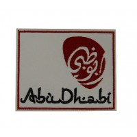 Embroidered patch 10x8 ABU DHABI