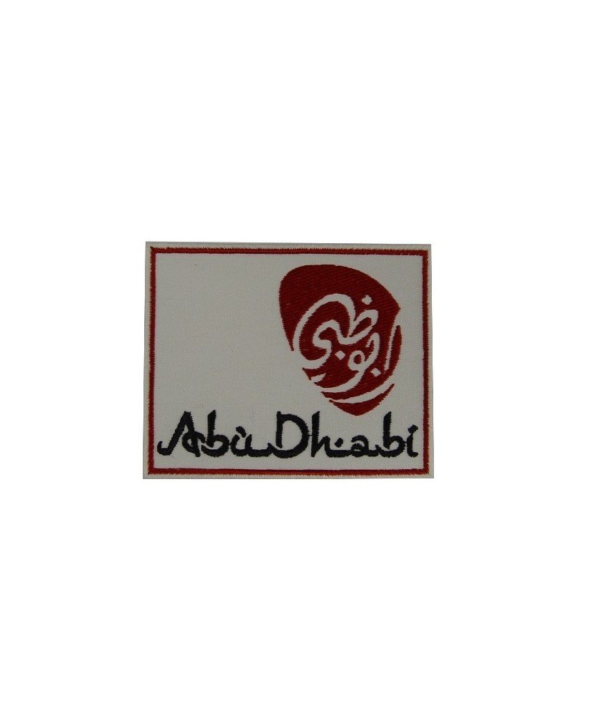 Patch emblema bordado 10X8 ABU DHABI