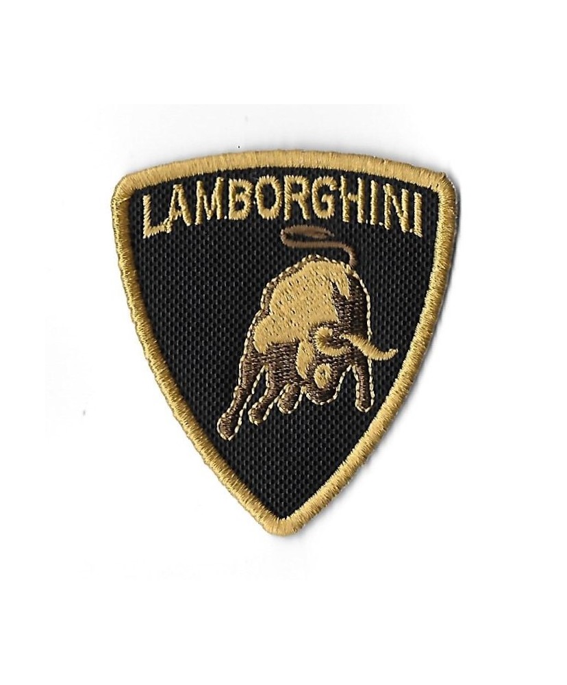0900 Embroidered Badge - Patch Sew On 72mmX63mm LAMBORGHINI