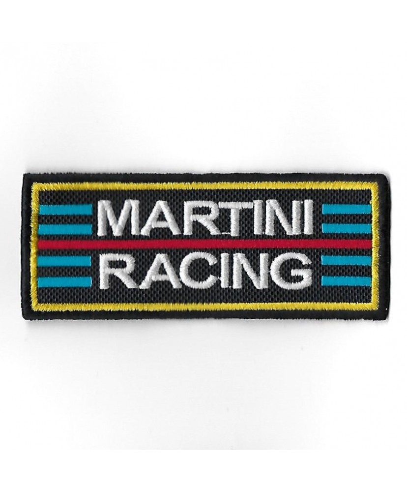 3266 Embroidered Badge - Patch Sew On MARTINI RACING 100mmX40mm