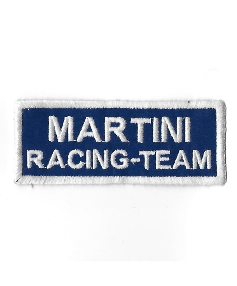 3267 Patch - badge emblema bordado para coser MARTINI RACING TEAM 100mmX40mm