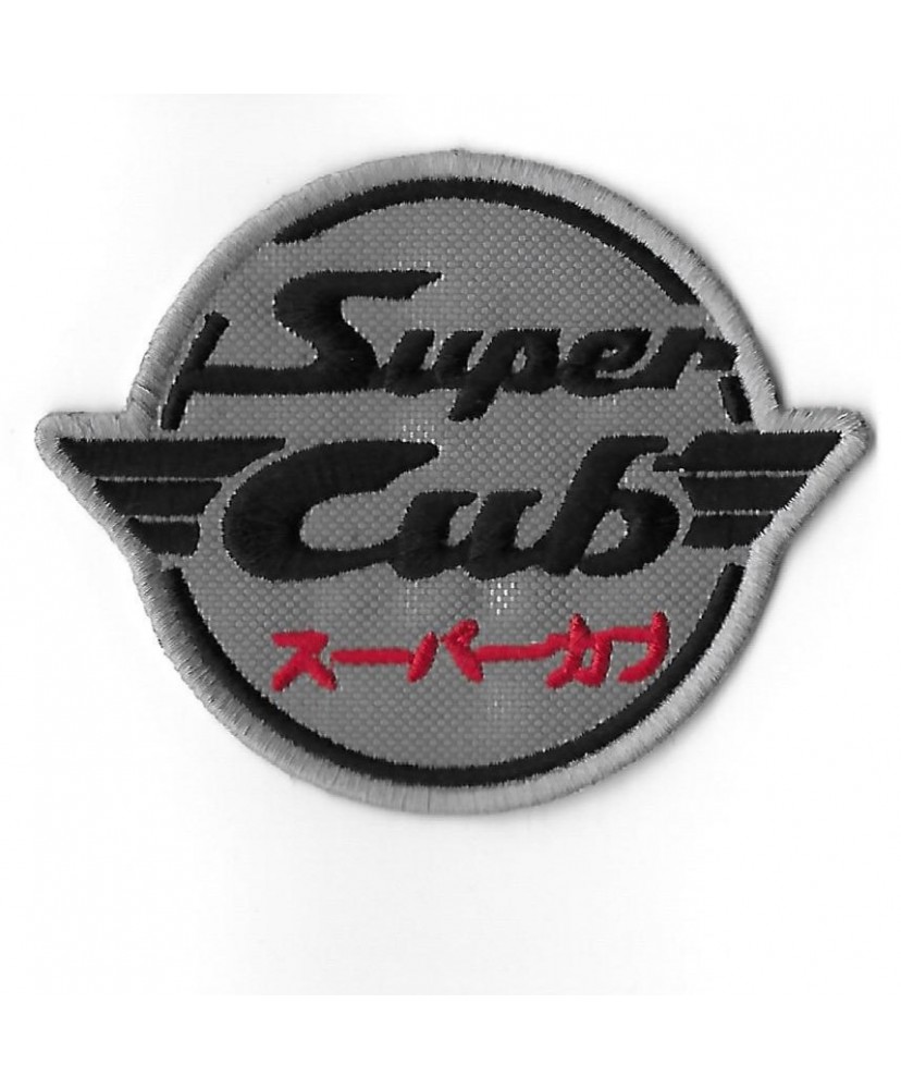 3292 Patch - badge emblema bordado para coser 100mmX80mm HONDA SUPER CUB