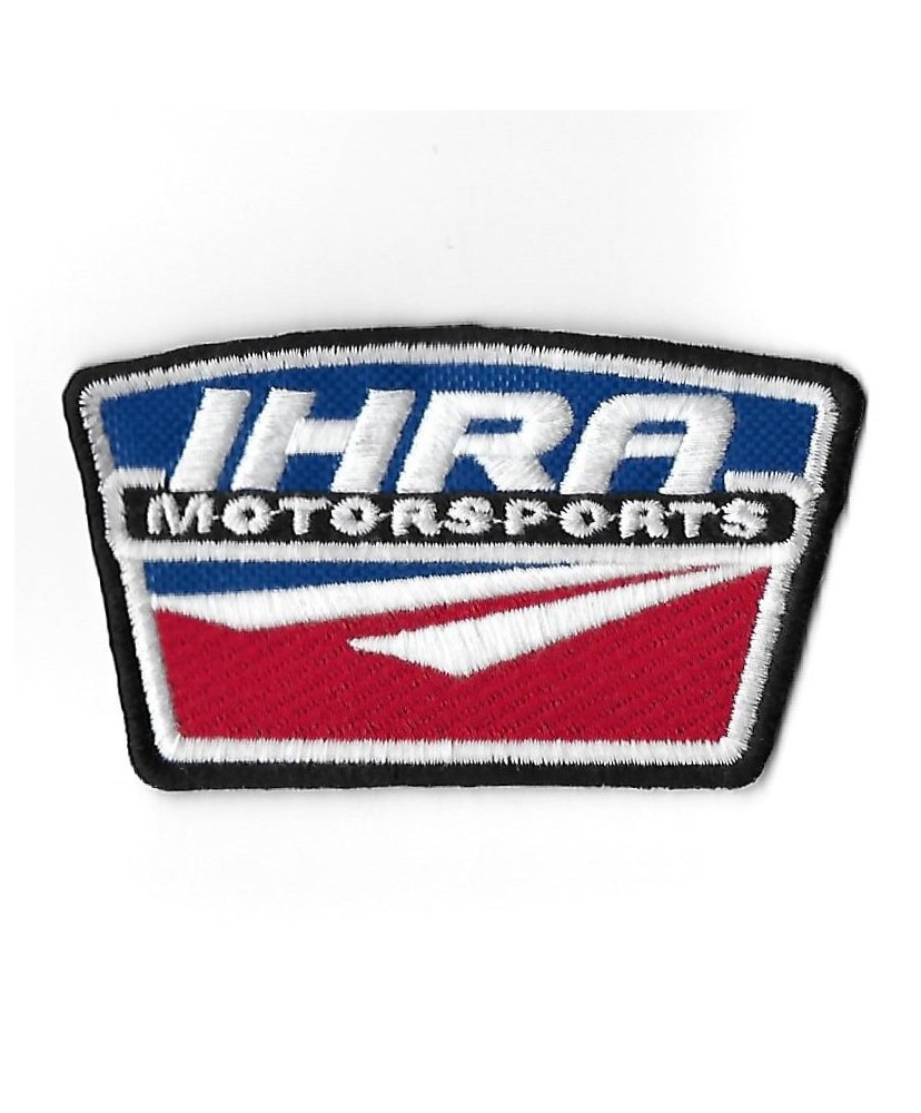 3302 Patch - badge emblema bordado para coser 91mmX53mm IHRA MOTORSPORTS International Hot Rod Association