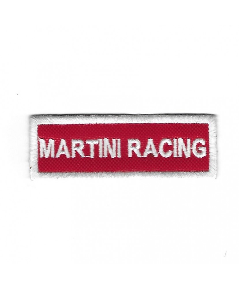 3307 Embroidered Badge - Patch Sew On 86mmX29mm MARTINI RACING