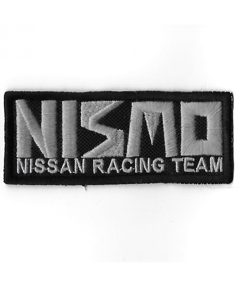 3308 Patch - badge emblema bordado para coser 100mmX40mm NISMO NISSAN RACING TEAM