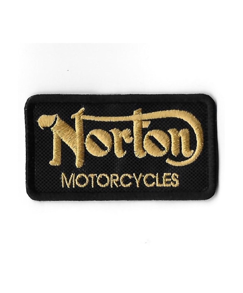 3309 Patch - badge emblema bordado para coser 82mmX46mm NORTON MOTORCYCLES