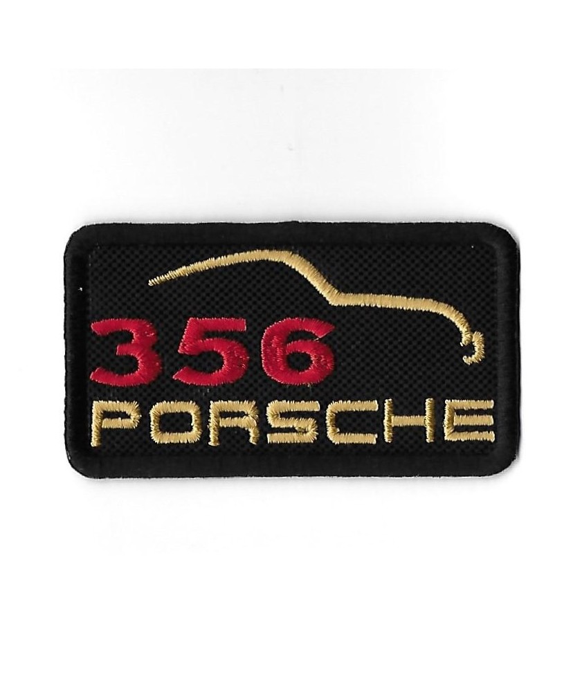 3312 Badge à coudre - Patch écusson brodé 82mmX46mm PORSCHE 356