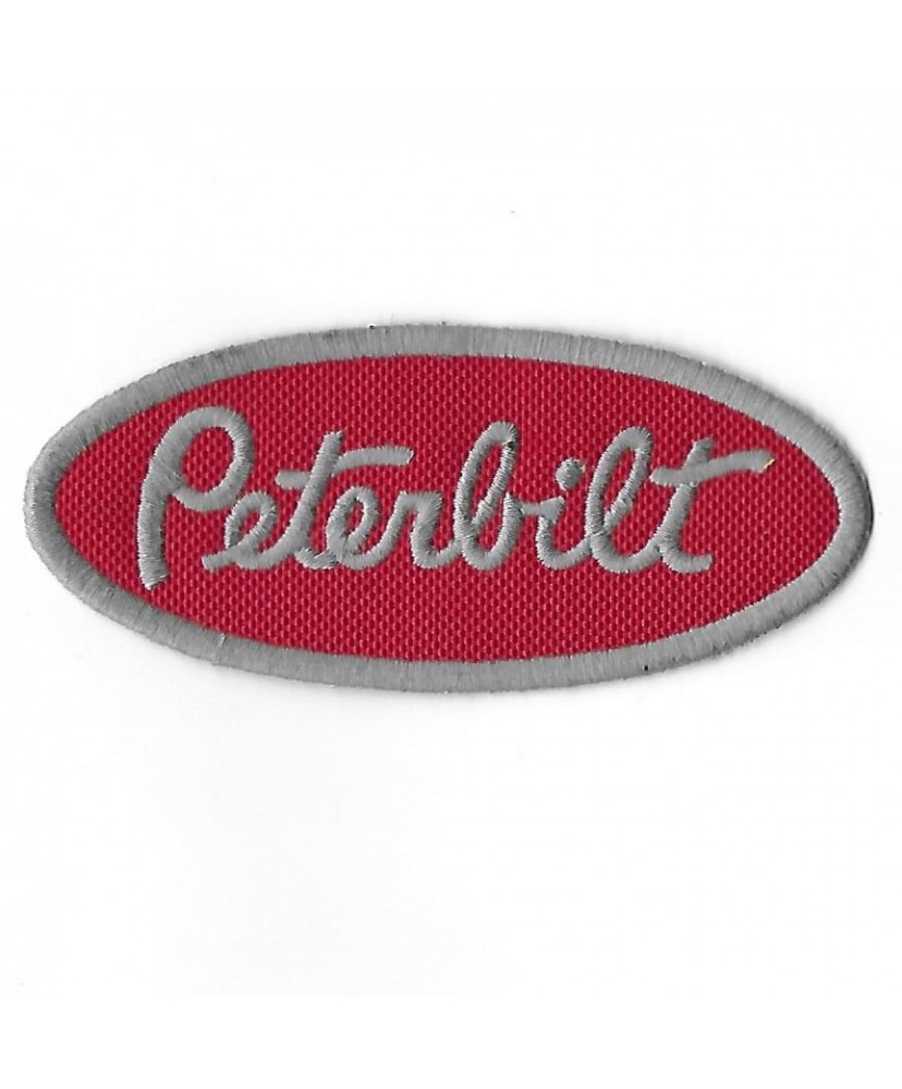 3320 Patch - badge emblema bordado para coser 100mmX44mm PETERBILT