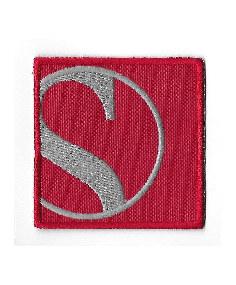 0256 Badge - Parche bordado de coser 75mmx75mm SAUBER