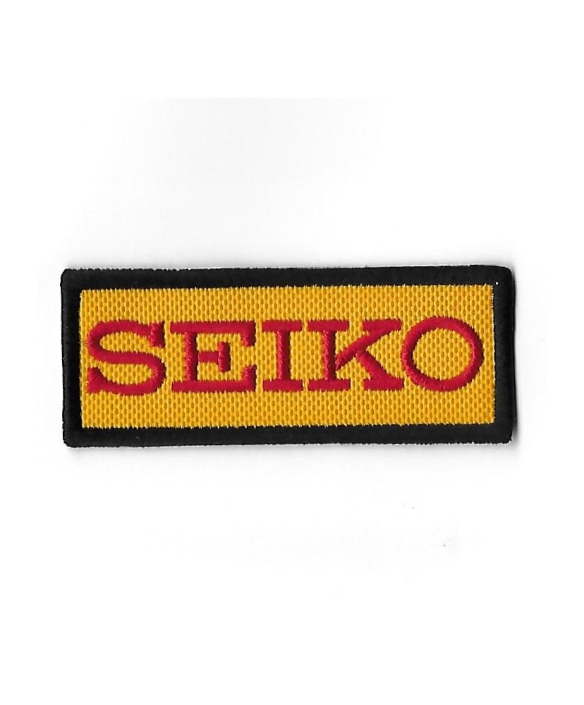 3323 Patch - badge emblema bordado para coser 80mmX31mm SEIKO