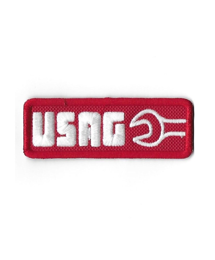 3339 Patch - badge emblema bordado para coser 82mmX29mm USAG
