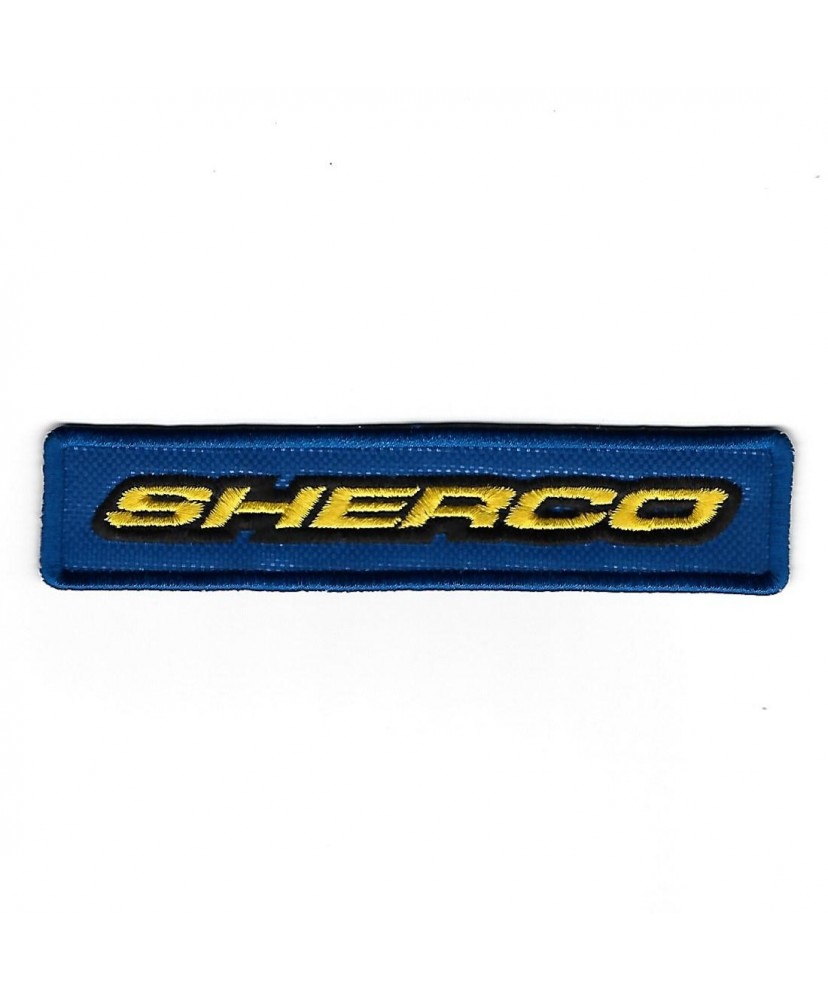 3346 Embroidered Badge - Patch Sew On 126mmX28mm SHERCO