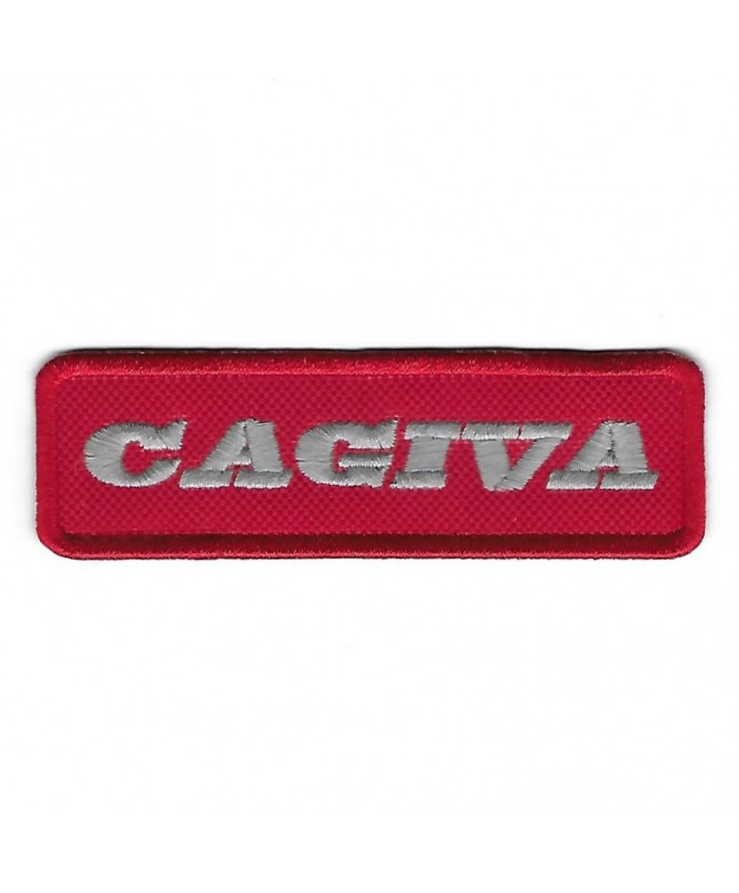 3354 Patch - badge emblema bordado para coser 100mmX30mm CAGIVA