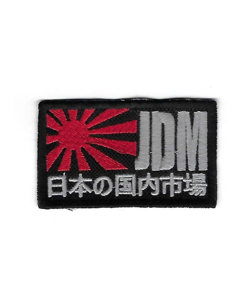 3355 Patch - badge emblema bordado para coser 75mmX44mm JDM Japanese domestic market