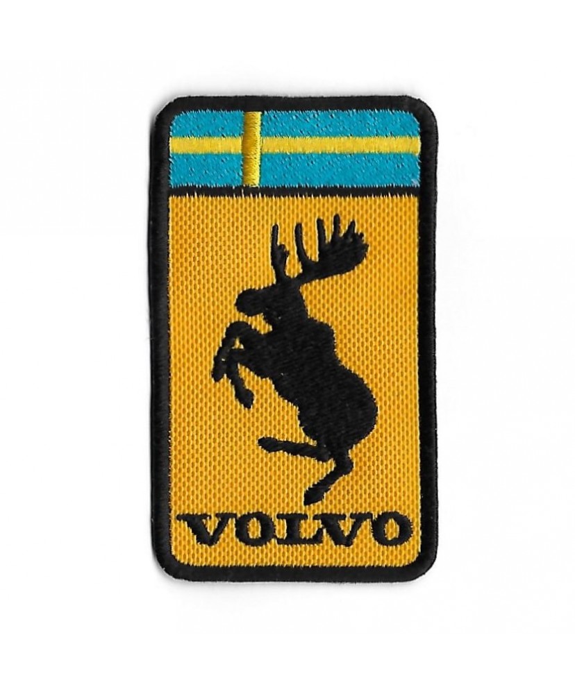 3358 Patch - badge emblema bordado para coser 90mmX52mm VOLVO SUECIA