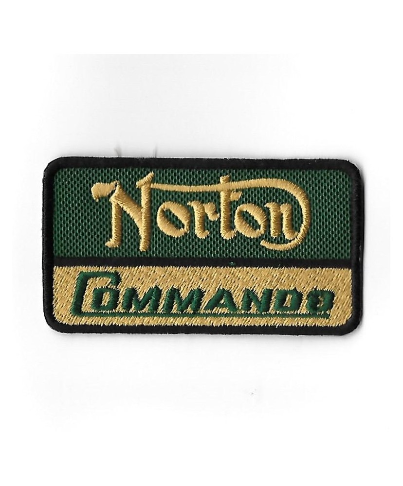 3361 Patch - badge emblema bordado para coser 82mmX46mm NORTON COMMANDO