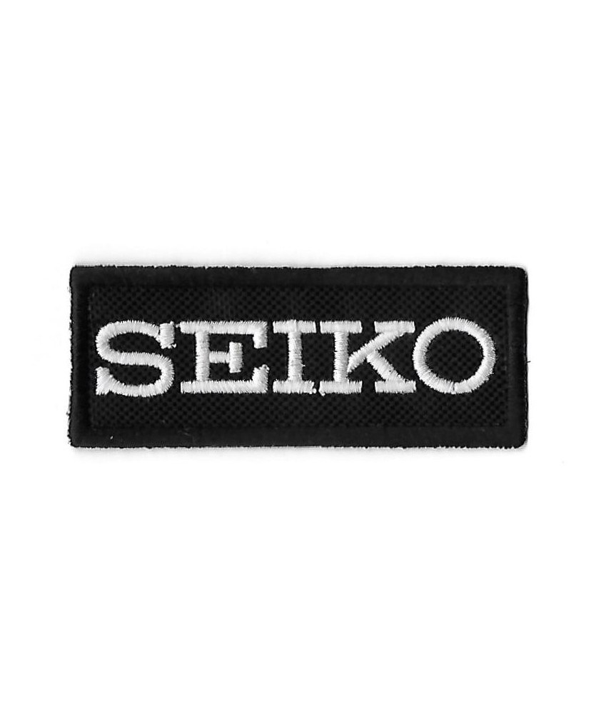 3362 Embroidered Badge - Patch Sew On 80mmX31mm SEIKO