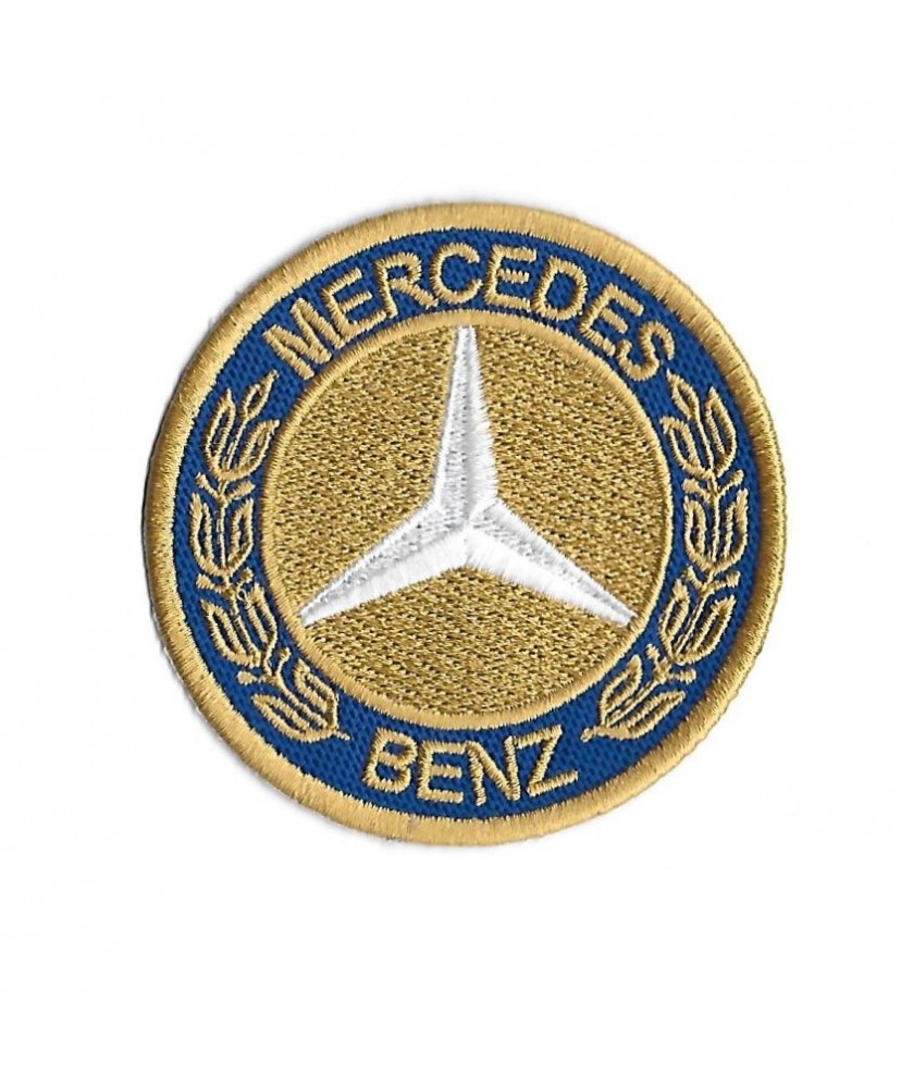 3363 Embroidered Badge - Patch Sew On 75mmX75mm MERCEDES BENZ