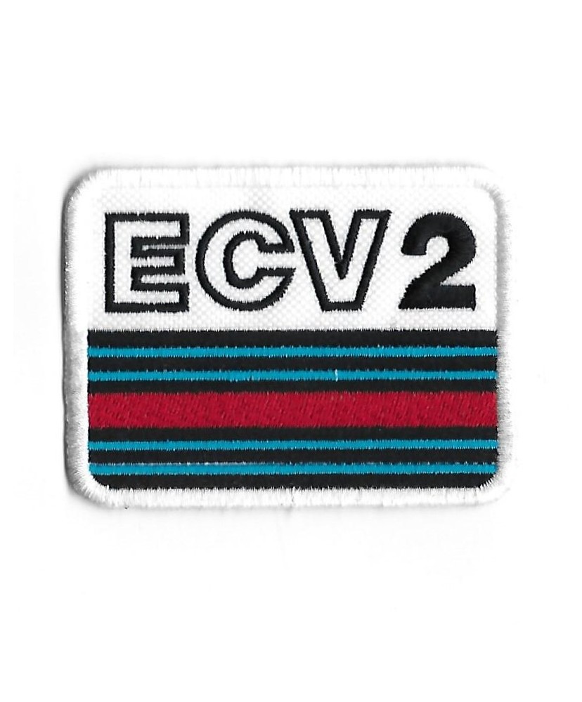 3364 Badge - Parche bordado de coser 80mmX61mm LANCIA ECV2 MARTINI