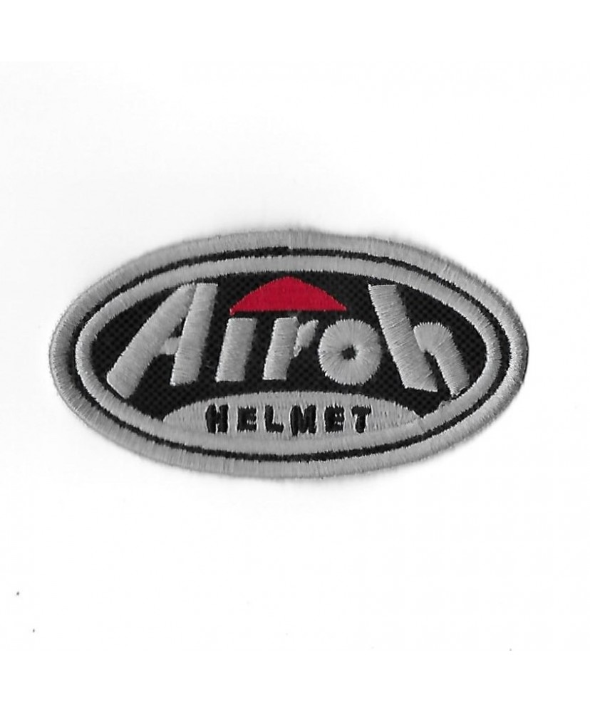 3372 Embroidered Badge - Patch Sew On 86mmX45mm AIROH HELMET