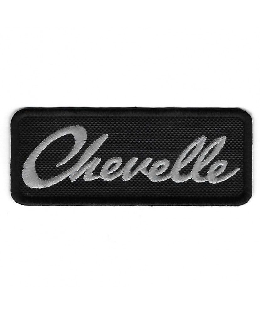 3373 Patch - badge emblema bordado para coser 100mmX40mm CHEVROLET CHEVELLE
