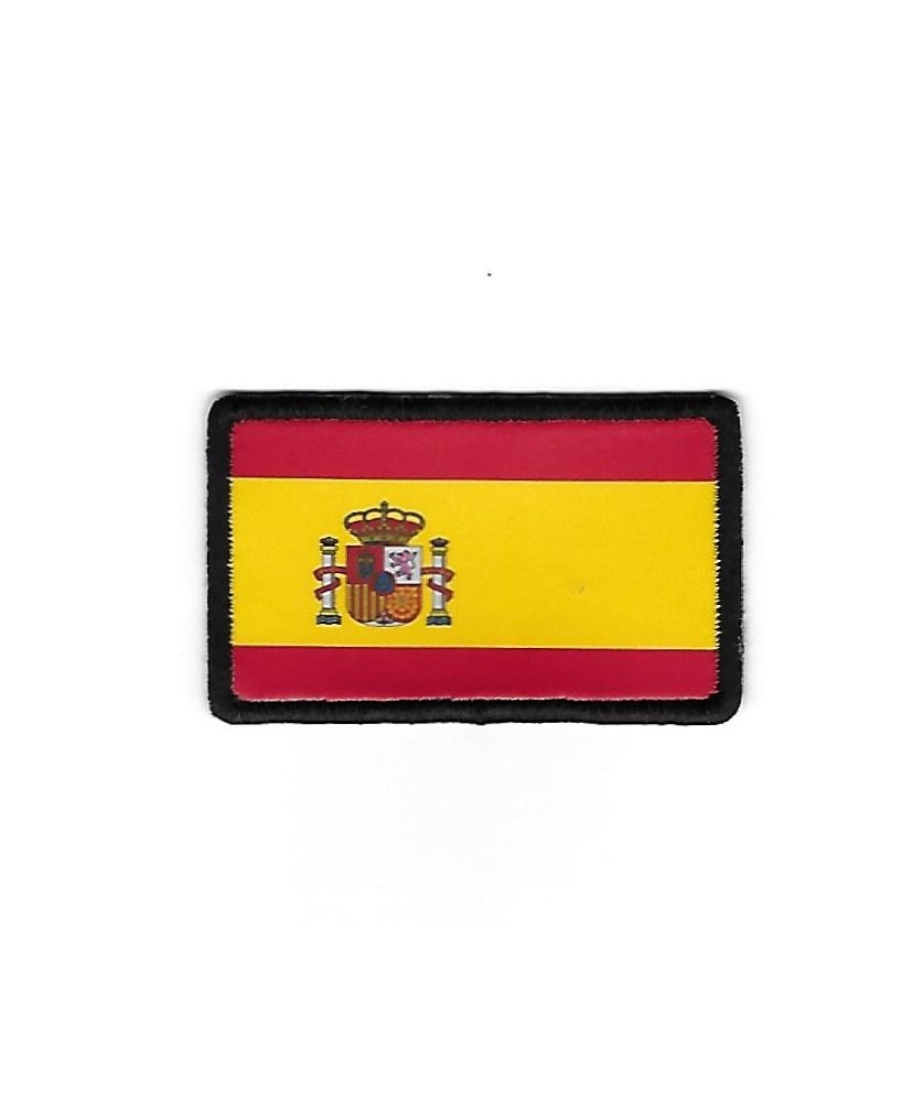 3378 Embroidered Badge - Patch Sew On 60mmX37mm flag SPAIN