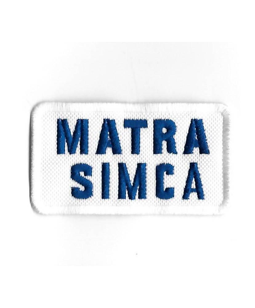 3380 Badge à coudre - Patch écusson brodé 82mmX46mm MATRA SIMCA