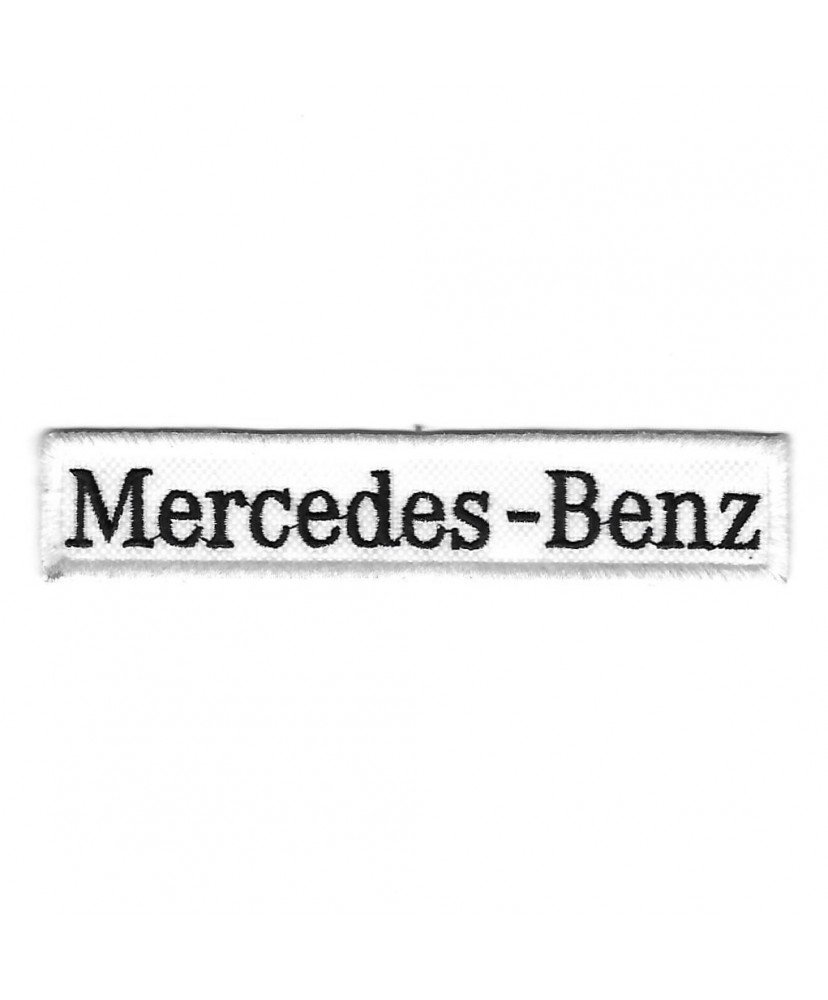 3383 Patch - badge emblema bordado para coser 116mmX23mm MERCEDES BENZ