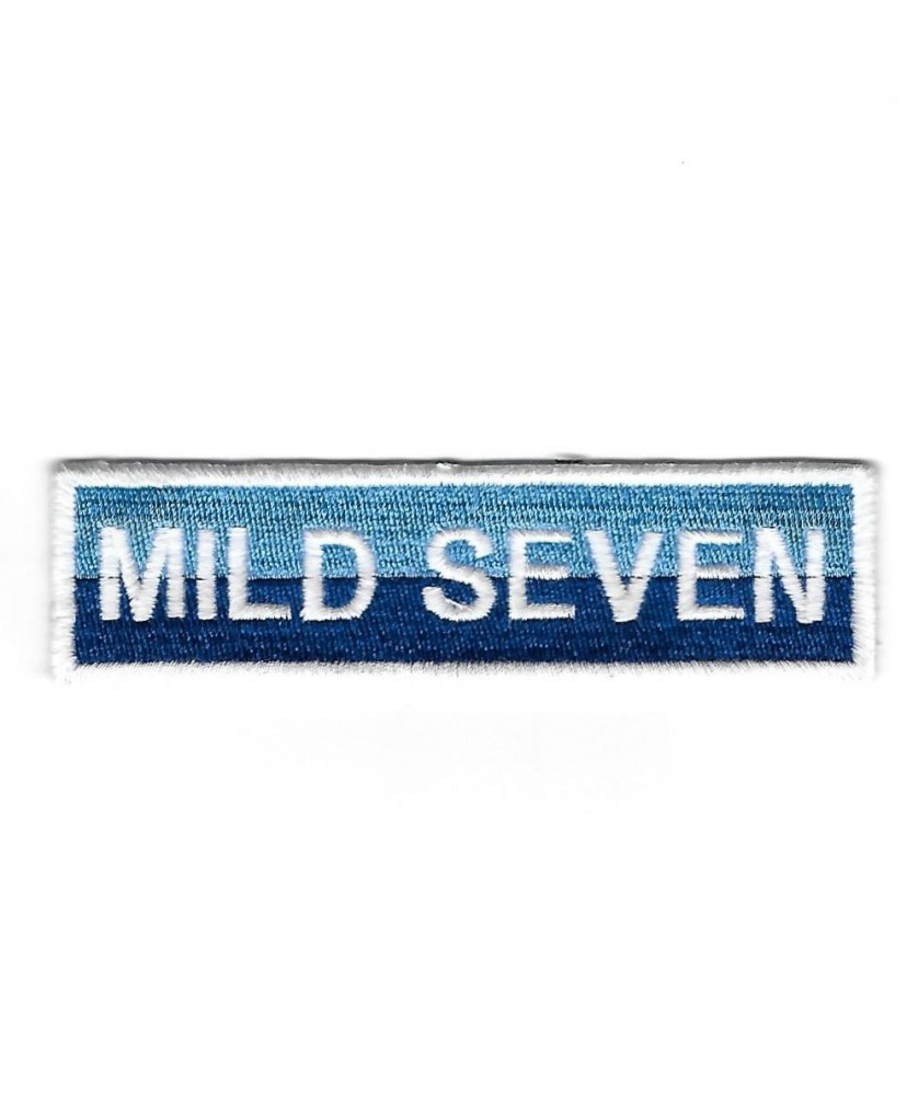 3384 Embroidered Badge - Patch Sew On 113mmX33mm MILD SEVEN