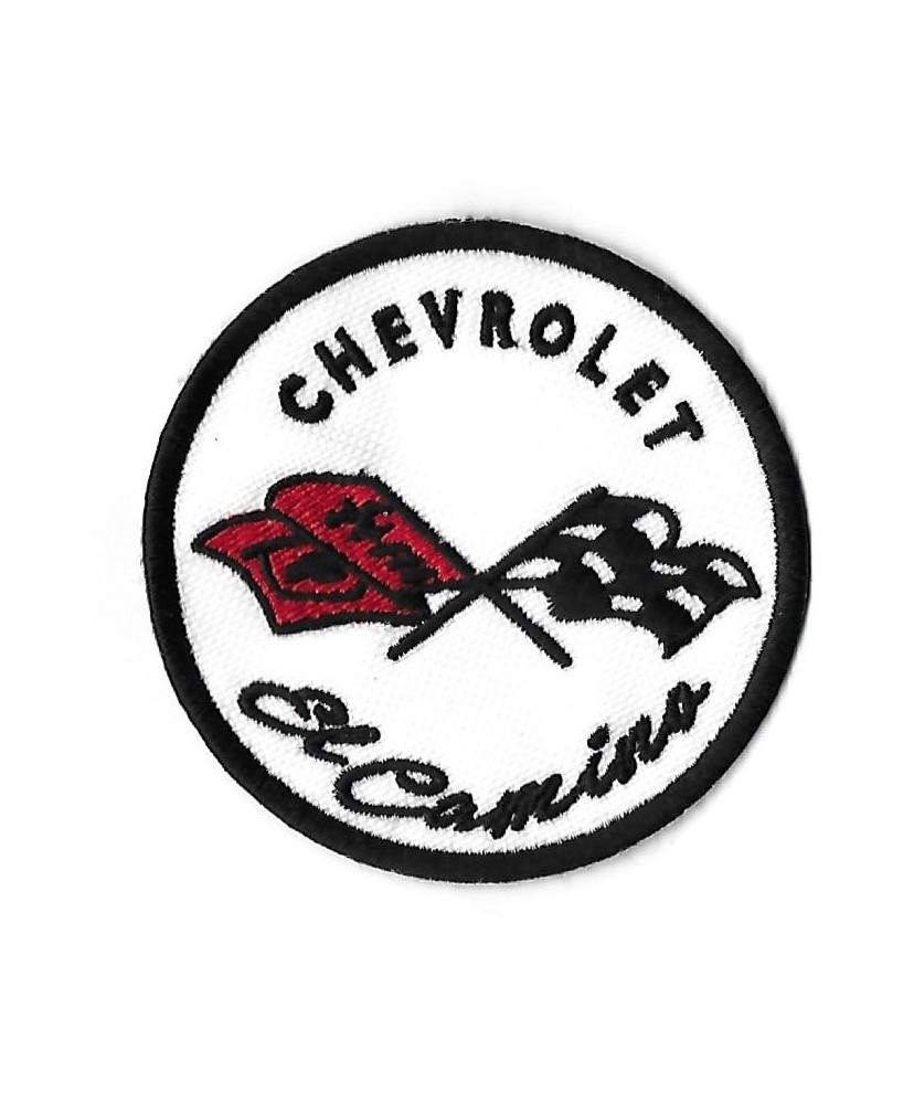3385 Embroidered Badge - Patch Sew On 75mmX75mm CHEVROLET EL CAMINO