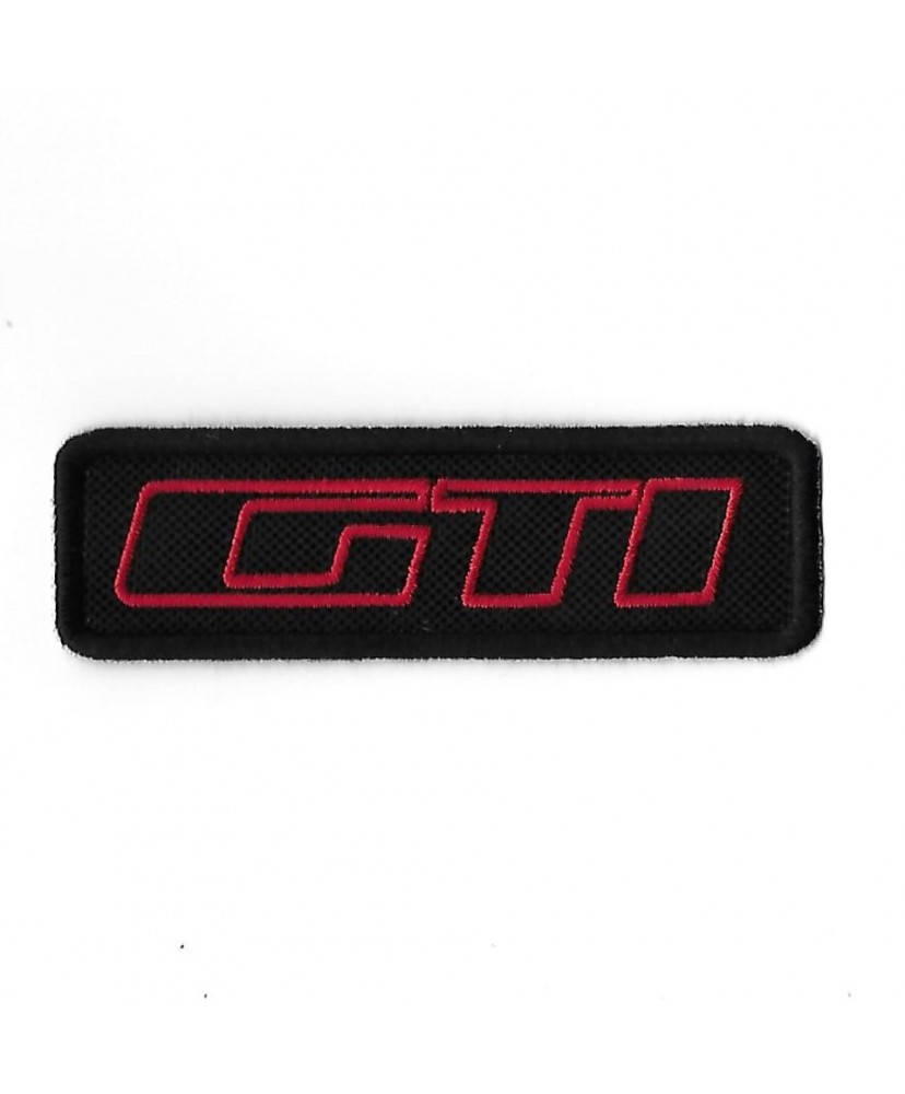 3387 Patch - badge emblema bordado para coser 100mmX30mm GTI peugeot 205