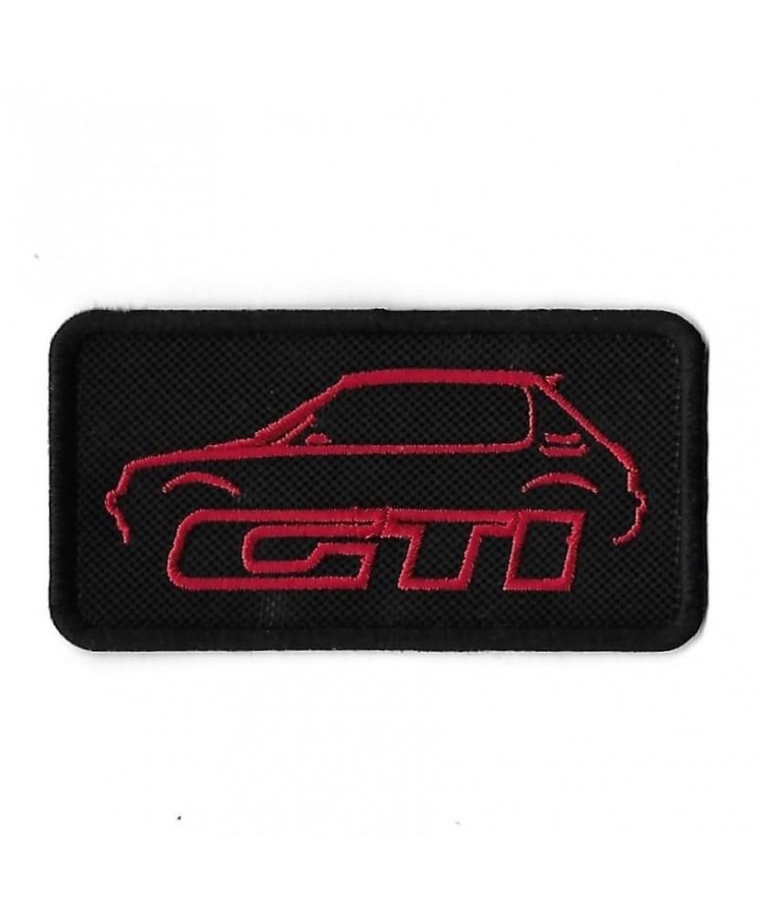 3388 Patch - badge emblema bordado para coser 96mmX51mm GTI peugeot 205