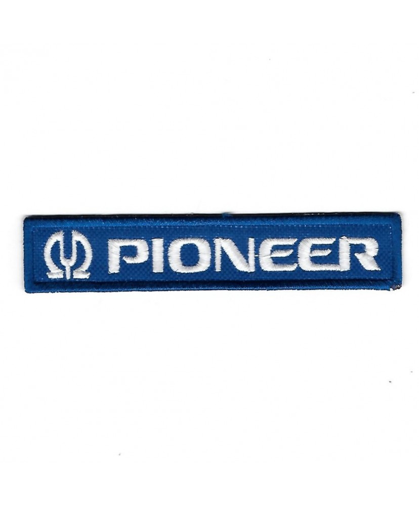 3393 Badge - Parche bordado de coser 116mmX23mm PIONEER