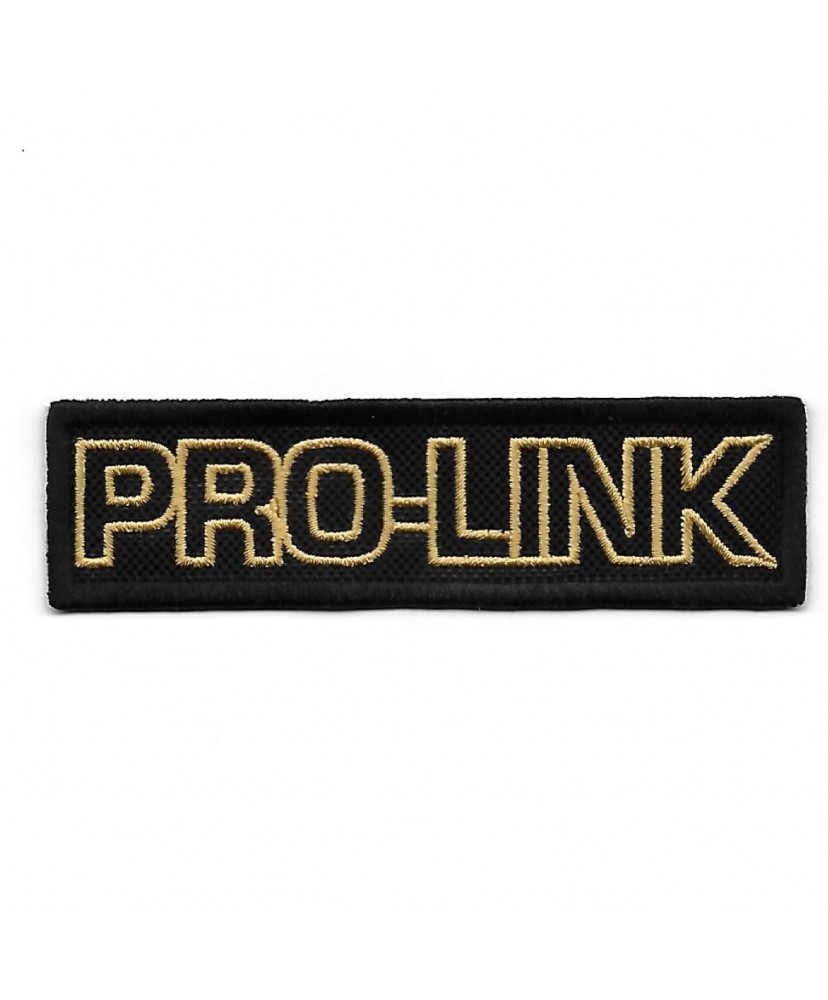 3394 Embroidered Badge - Patch Sew On 112mmX30mm PRO-LINK pro link