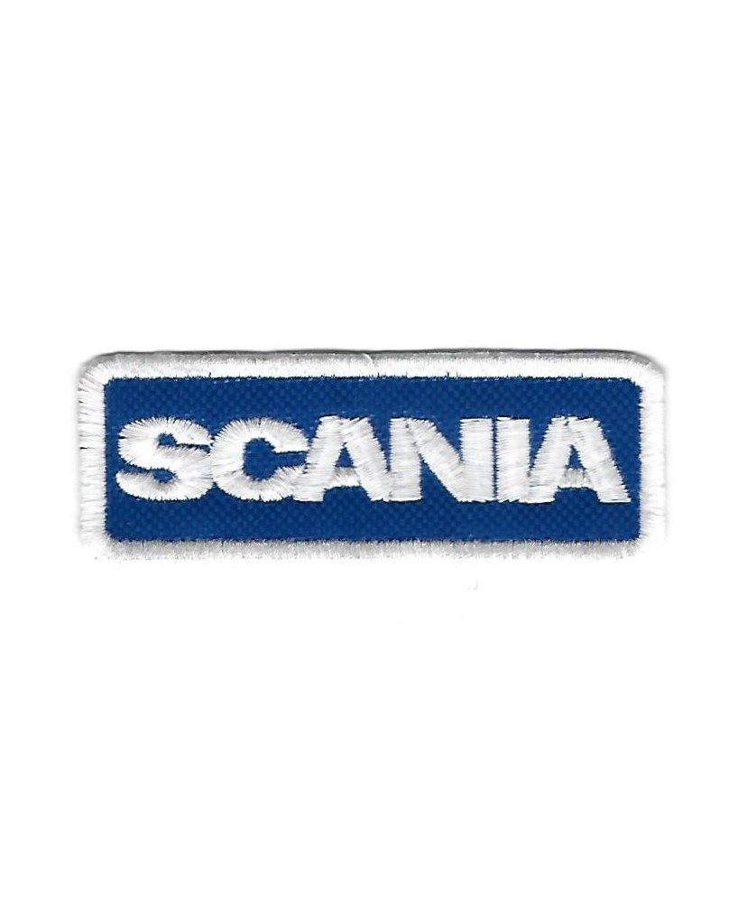 3397 Embroidered Badge - Patch Sew On 82mmX29mm SCANIA