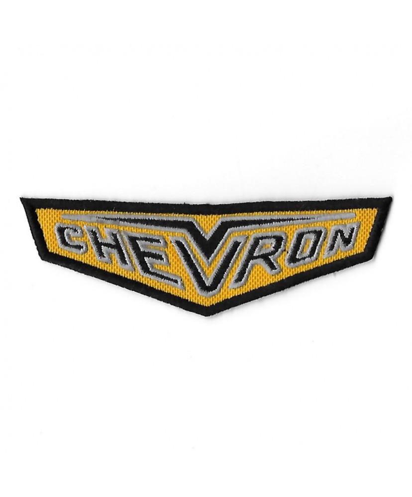 3402 Badge - Parche bordado de coser 117mmX39mm CHEVRON CARS LTD