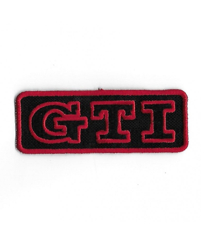 3404 Patch - badge emblema bordado para coser 97mmX35mm GTI VW GOLF volkswagen