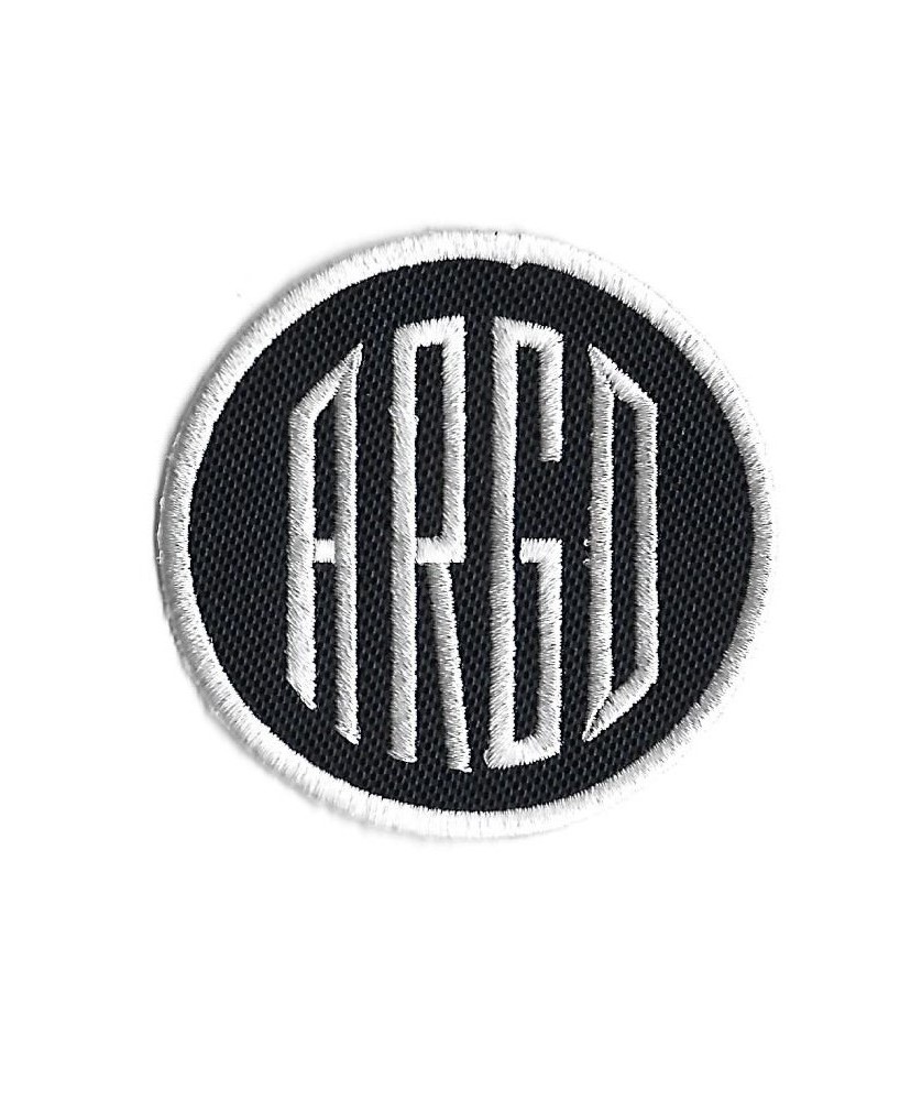 3408 Badge - Parche bordado de coser 70mmx70mm ARGO RACING CARS LTD.