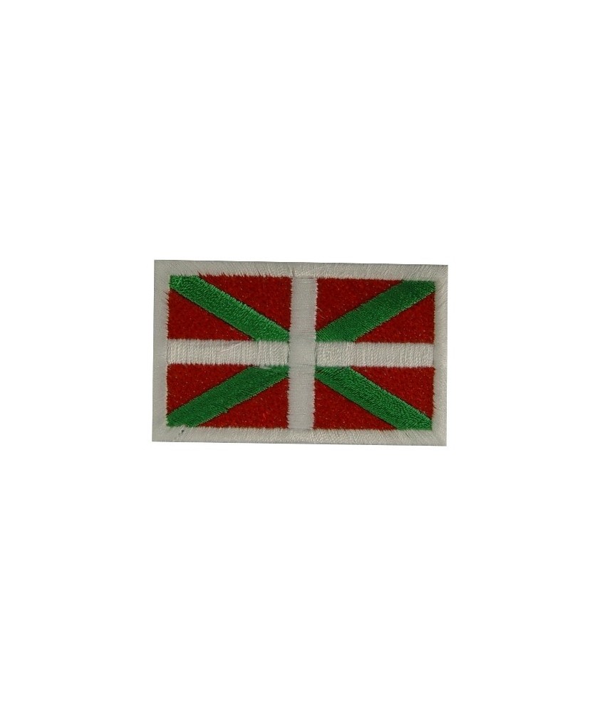 Embroidered patch 6X3,7 flag BASQUE COUNTRY