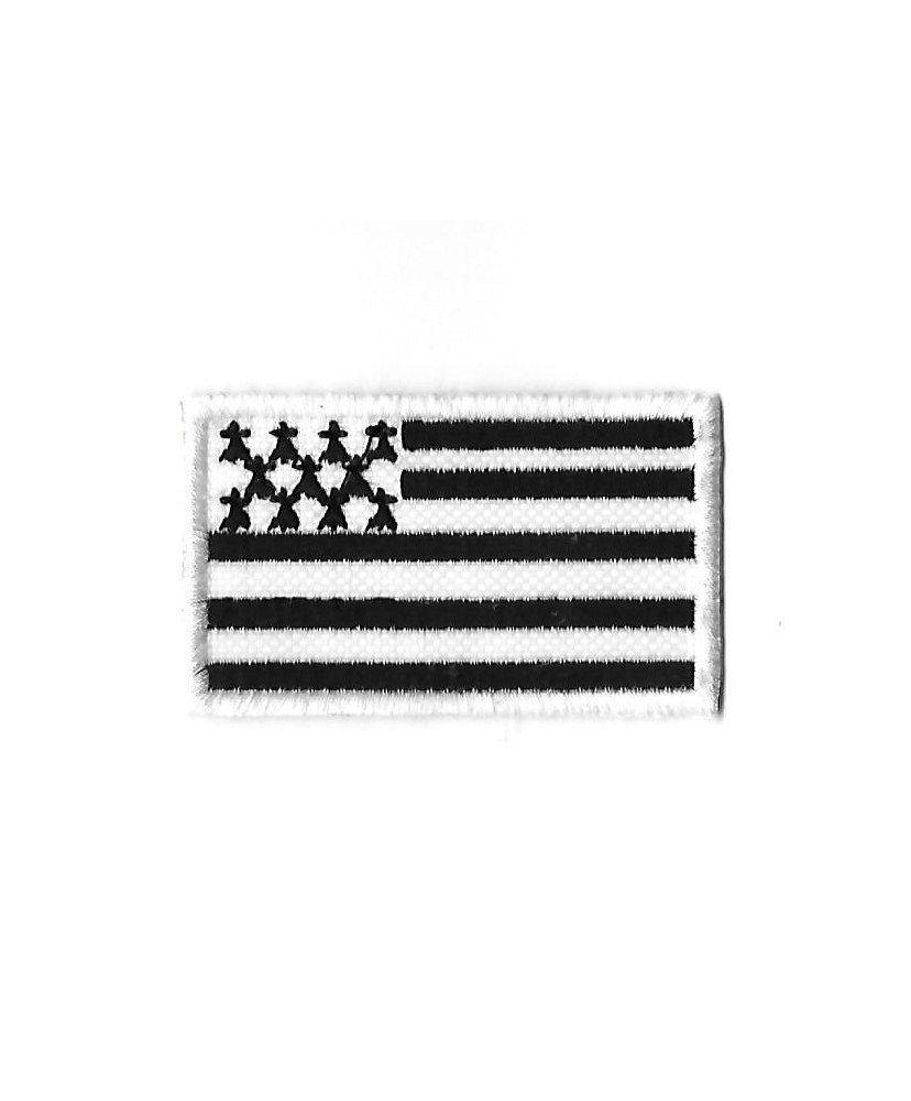 3410 Badge - Parche bordado de coser 60mmX37mm bandeira BRETAÑA
