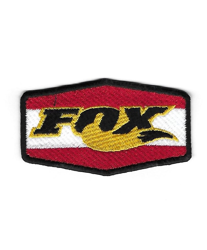 3411 Badge à coudre - Patch écusson brodé 86mmX50mm FOX