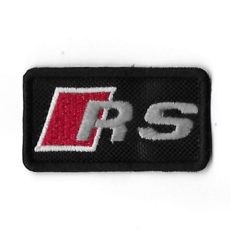 3425 Badge - Parche bordado de coser 60mmX34mm RS AUDI