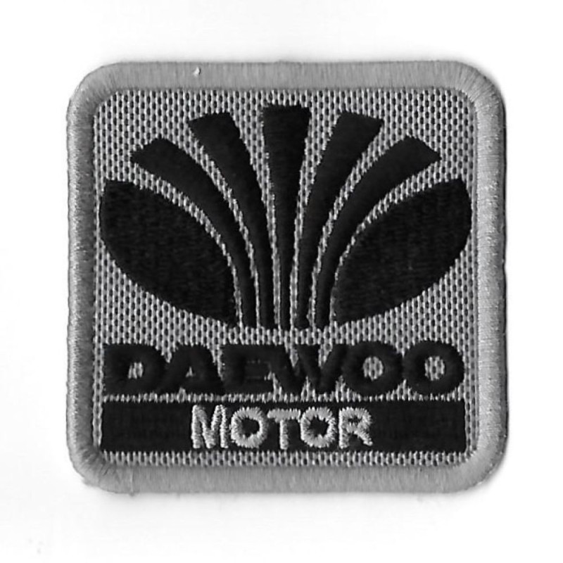 3435 Badge - Parche bordado de coser 61mmX61mm DAEWOO MOTOR