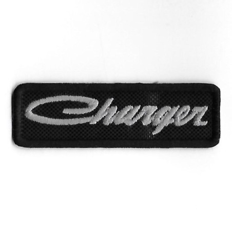 3446 Patch - badge emblema bordado para coser 82mmX29mm DODGE CHARGER