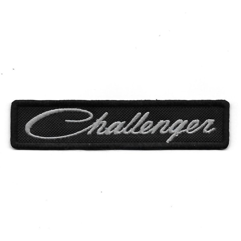 3447 Badge - Parche bordado de coser 126mmX28mm  DODGE CHALLENGER