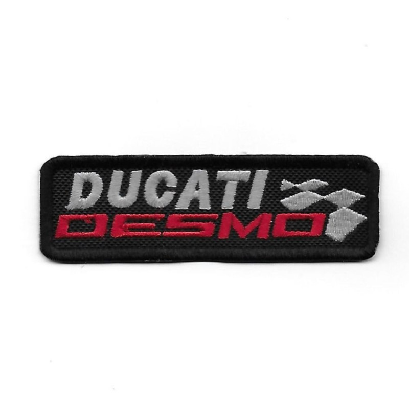 3454 Badge à coudre - Patch écusson brodé 100mmX30mm DUCATI DESMO
