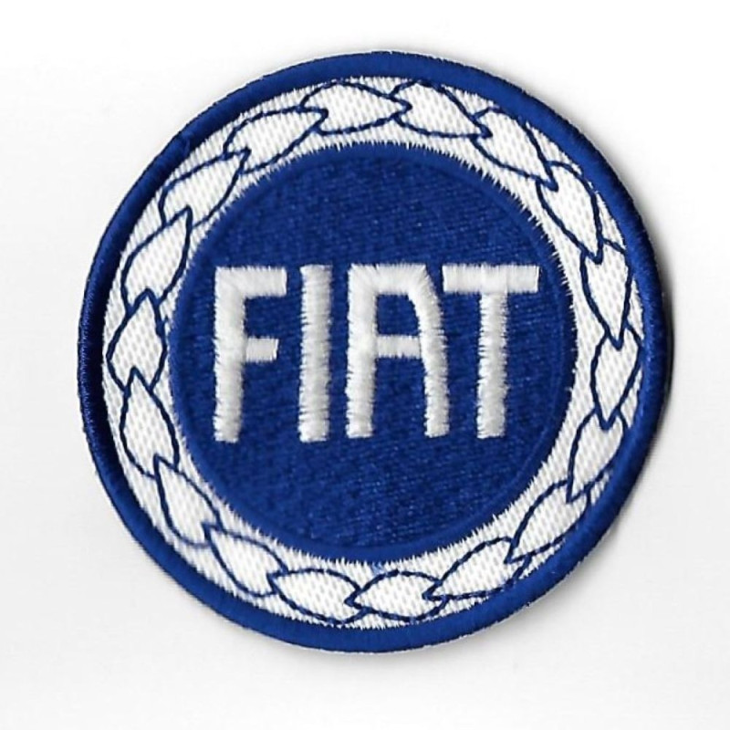 0388 Patch - badge emblema bordado para coser 70mmx70mm FIAT 1999 LOGO